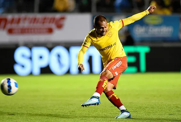 Vega viene jugando con regularidad en Aucas. (Foto: StudioFutbol)