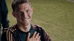 Oliver Sonne insulta en español y cantando himno nacional