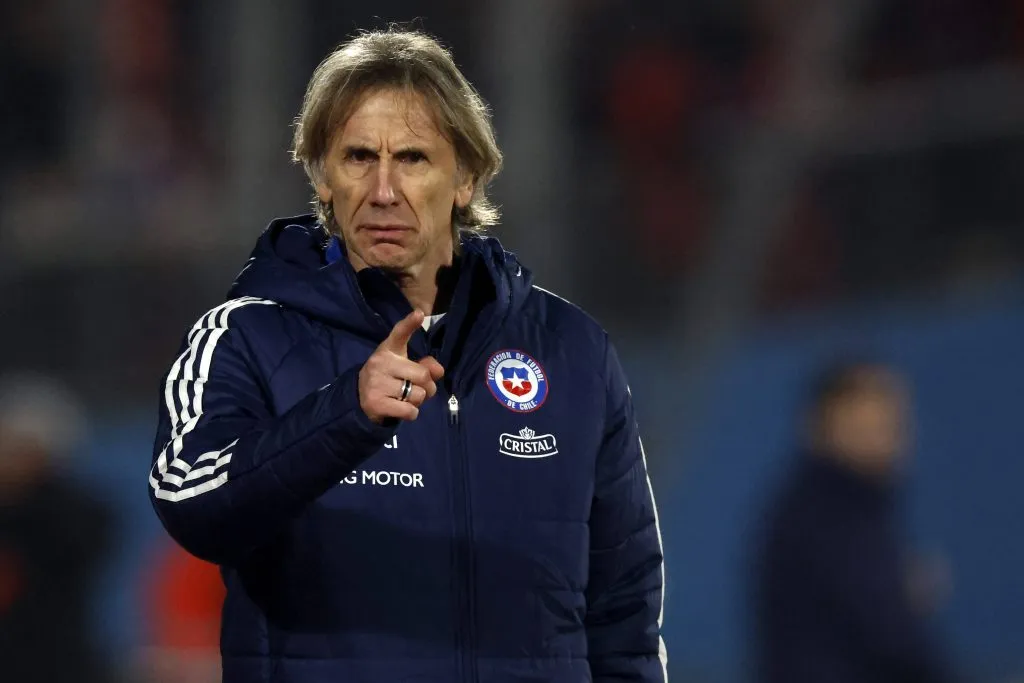 Ricardo Gareca en la Selección Chilena. (Foto: IMAGO).