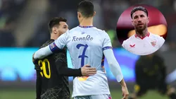 Cristiano Ronaldo. Lionel Messi y Sergio Ramos.