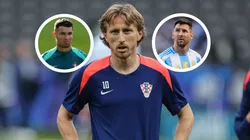 En la Selección de Croacia comparan a Luka Modric con Lionel Messi y Cristiano Ronaldo.