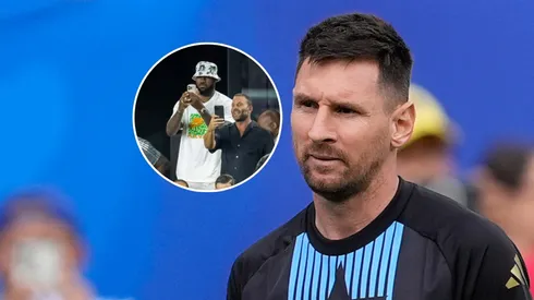 LeBron James y Lionel Messi.