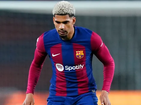 Definido: la postura del nuevo DT de Barcelona con Ronald Araújo