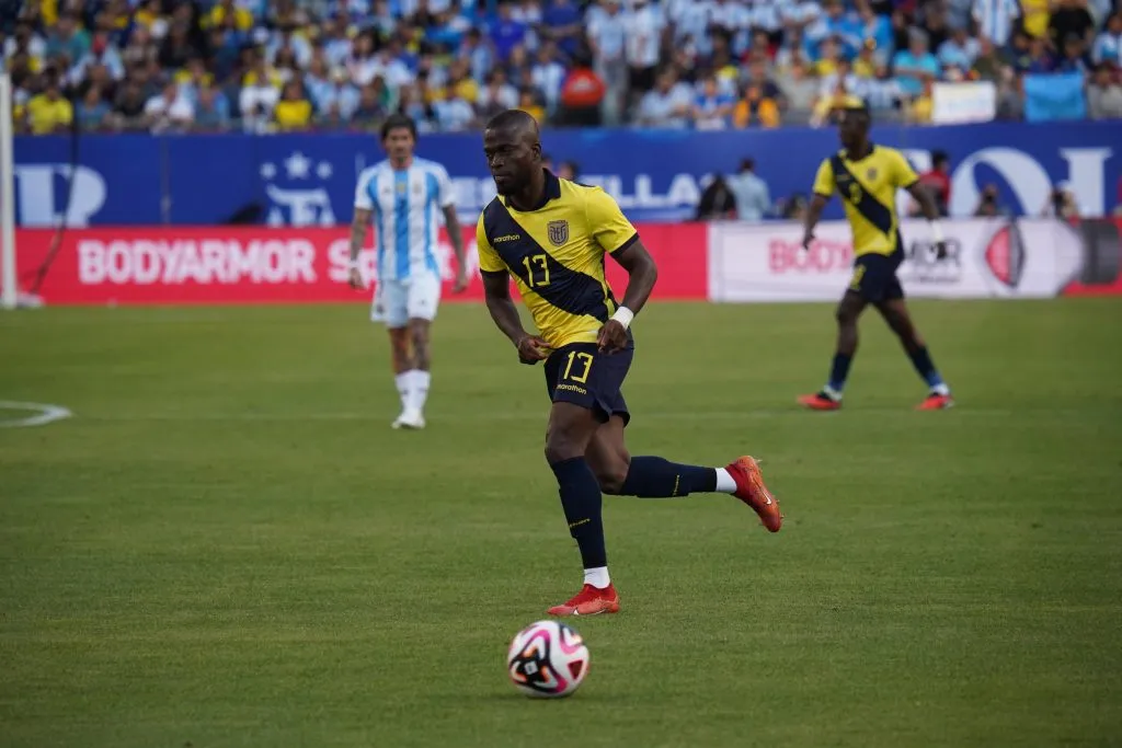 Enner Valencia no disputaría los 90 minutos ante Bolivia. (Foto: @LaTri)