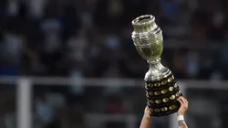 El trofeo de la Copa América, el más preciado del continente.