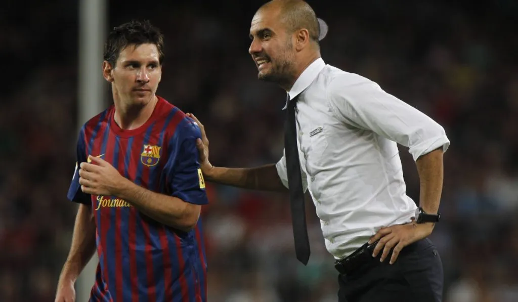 “Nos haremos daño”, la frase con la que Guardiola reveló el estado de su relación con las estrellas del Barcelona: IMAGO