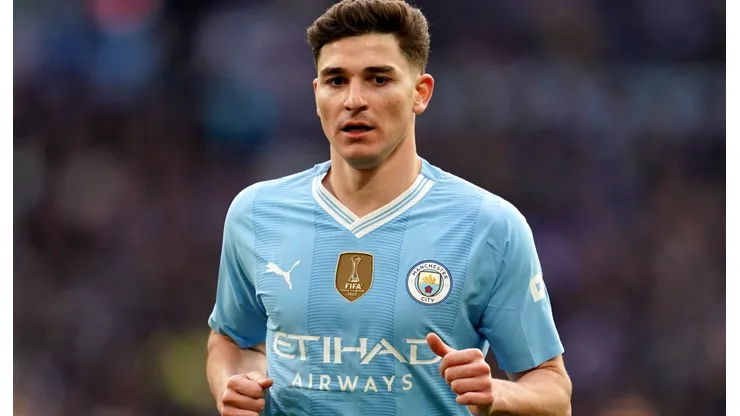 Julián Álvarez no descarta salir del Manchester City.