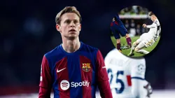 Frenkie De Jong será baja para la Eurocopa tras acción con Valverde.