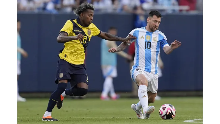 Ecuador - Argentina. Amistoso 2024.
