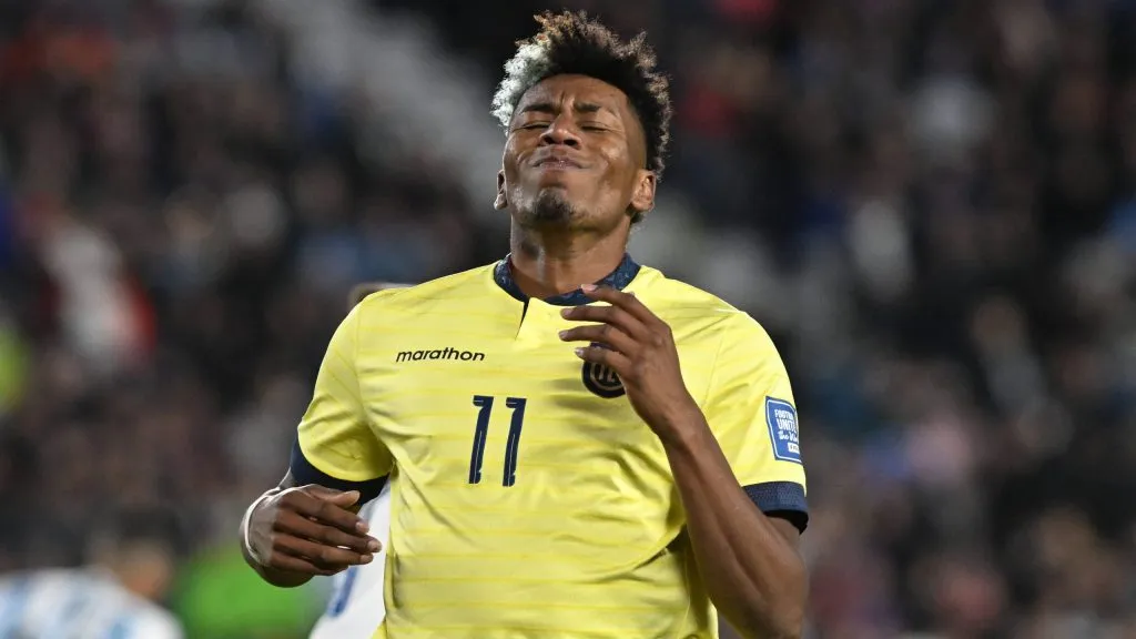 Kevin Rodríguez viene con molestias y sin jugar, y aún así está convocado a Copa América. Foto. Getty.