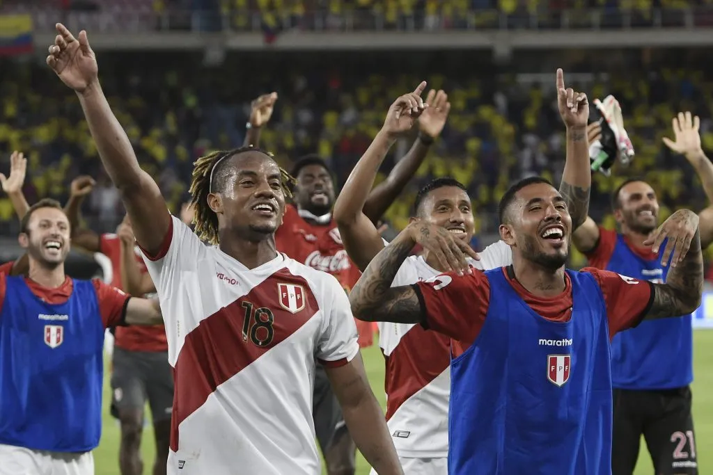Sergio Peña en la Selección Peruana. (Foto: Getty).