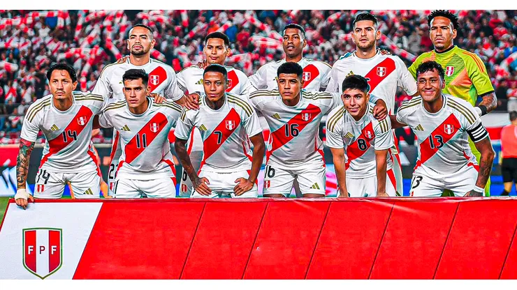 Perú vs. Paraguay en amistoso.