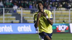 El mal momento del delantero de la Selección de Ecuador