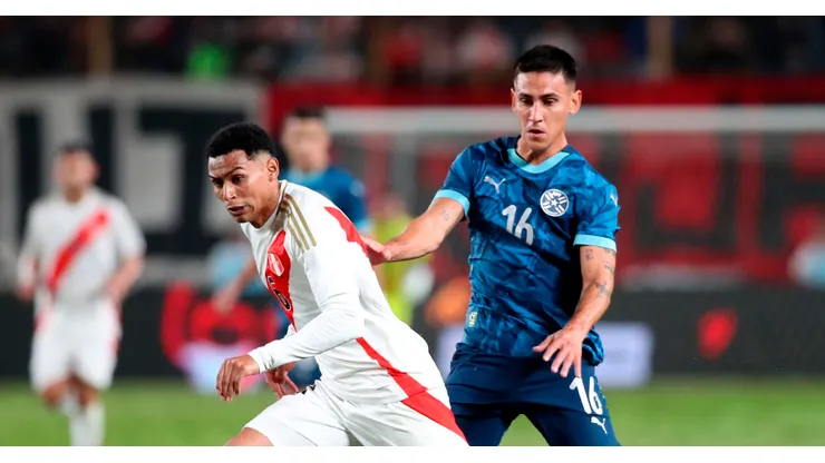 Perú vs. Paraguay en amistoso.
