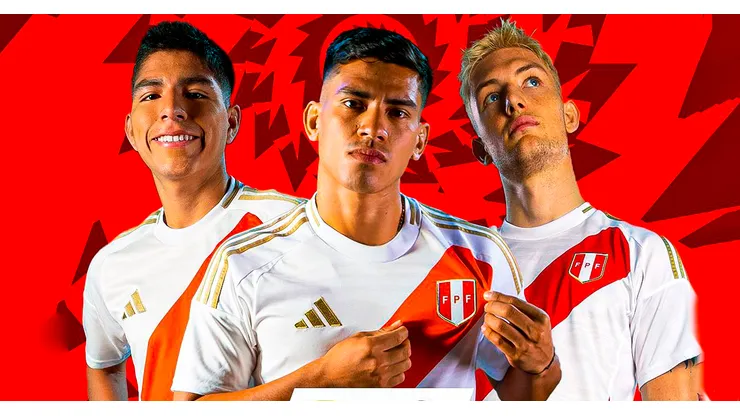 El once de Perú vs. Paraguay.