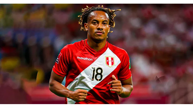 André Carrillo jugando para Perú y pensando en Alianza Lima.