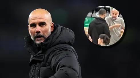 Pep Guardiola, presente en las finales de la NBA.