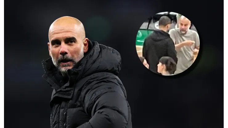 Pep Guardiola, presente en las finales de la NBA.