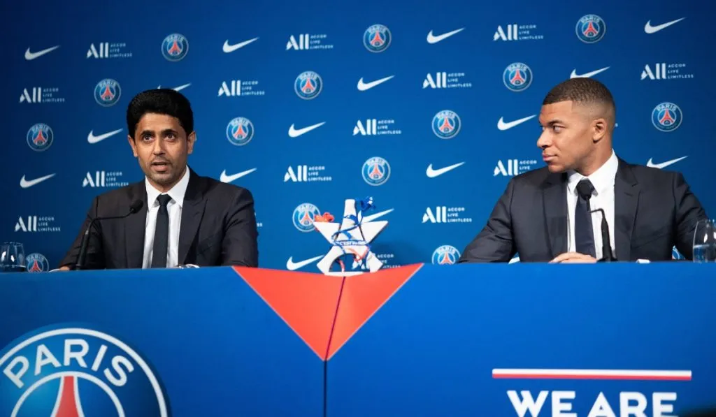 Los abogados de Mbappé meditan demandar al PSG de Nasser Al-Khelaifi: IMAGO