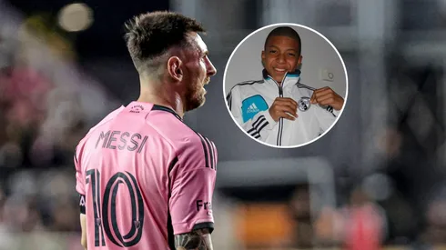 Lionel Messi y Kylian Mbappé.