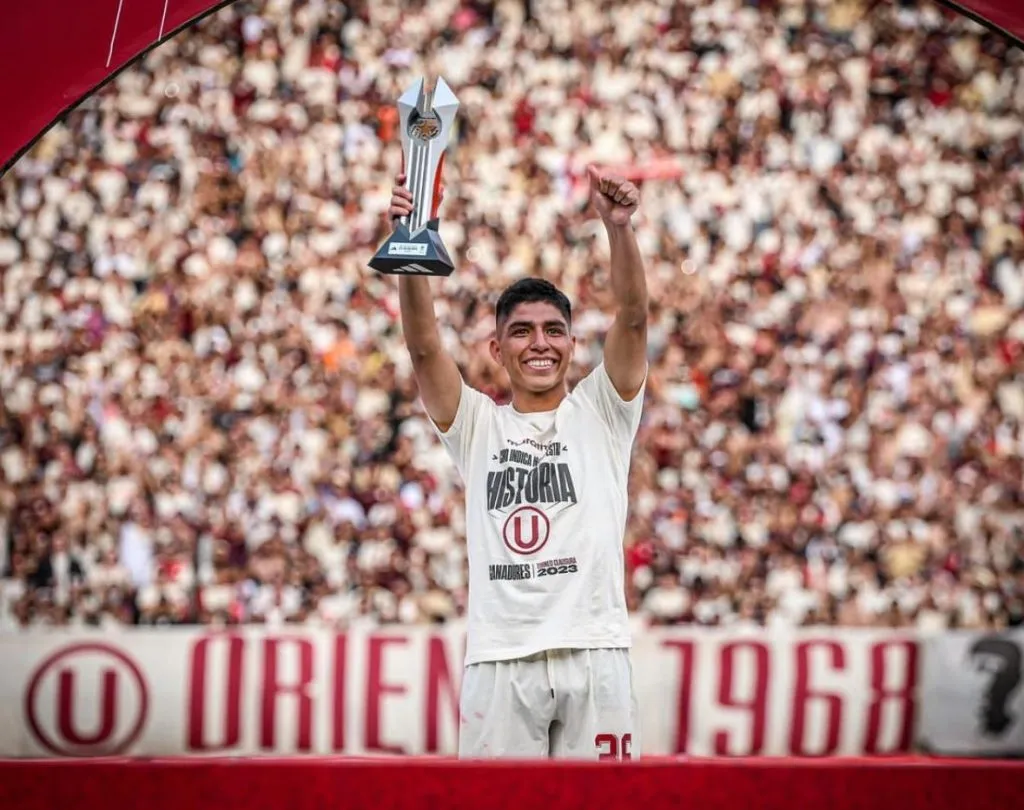Piero Quispe el mejor jugador de la Liga 1 el año pasado. (Foto: Universitario de Deportes).