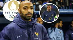 Thierry Henry guarda esperanzas de contar con Kylian Mbappé en los Juegos Olímpicos de París 2024.