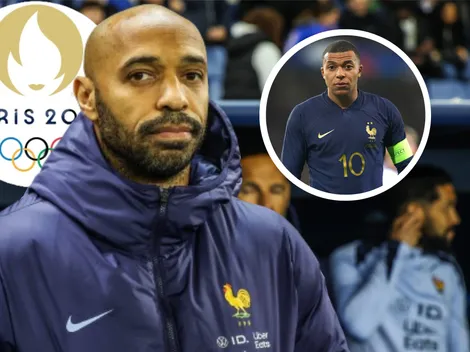 Henry dio la base de la lista para París 2024 y guardó un cupo para Mbappé