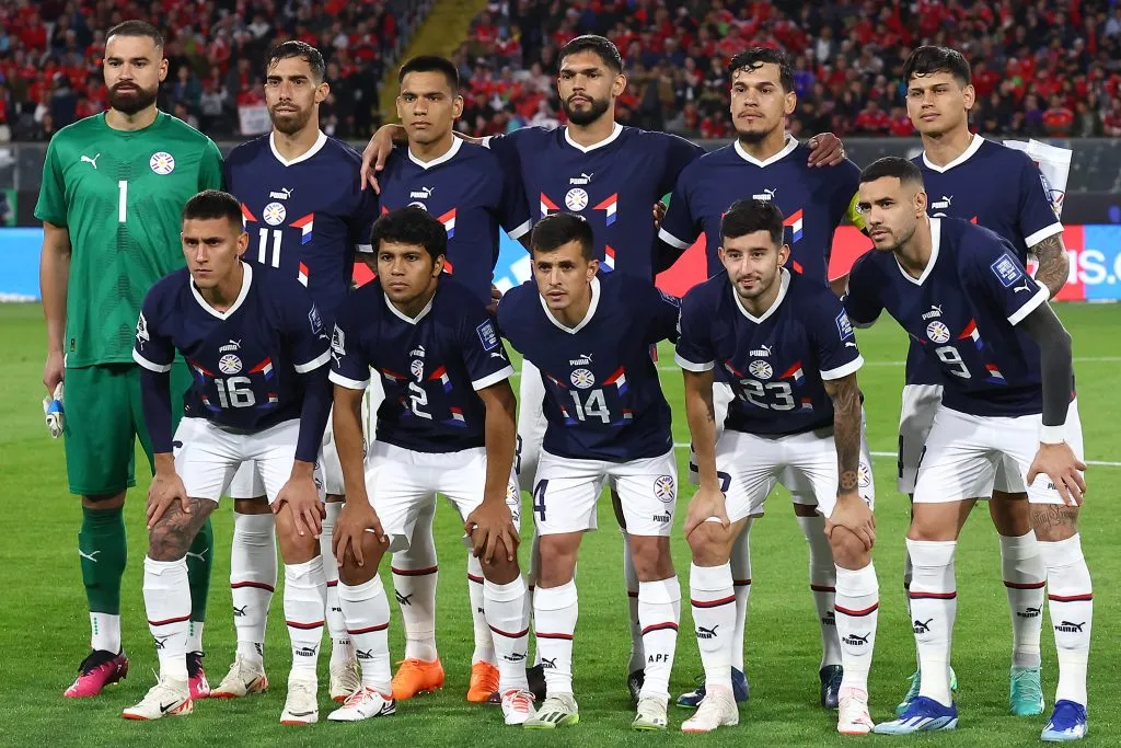 Selección Paraguaya contra Chile. (Foto: Getty).