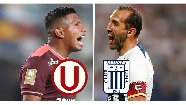 Universitario vs. Alianza Lima en el clásico de Perú.