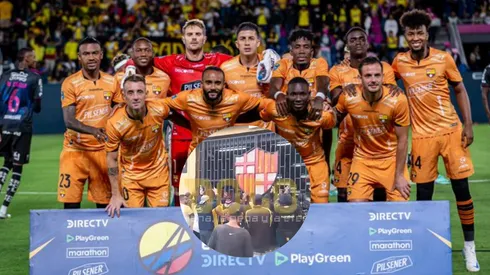 Los hinchas aprietan a los jugadores de Barcelona SC