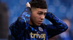 Enzo Fernández, de vuelta a los trabajos en Chelsea.