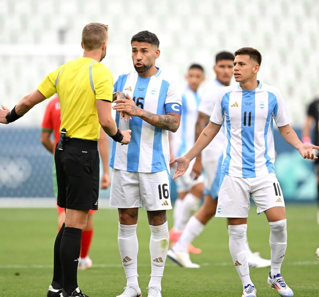Otamendi, uno de los mayores en Argentina (Getty Images).