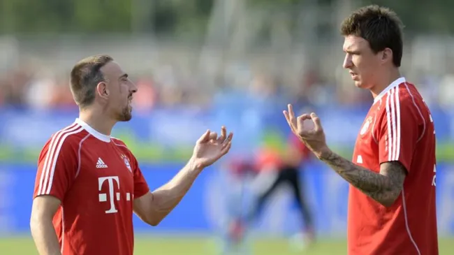 Mandzukic y Ribéry, algunas de las figuras que chocaron con Guardiola en Múnich: IMAGO