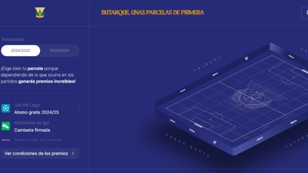 Leganés ya vende sus parcelas digitales tras el regreso a primera: TW