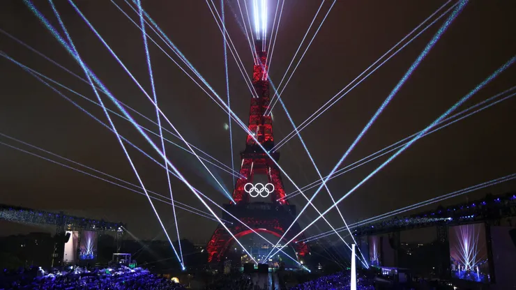 La ceremonia inaugural de los Juegos Olímpicos de París.