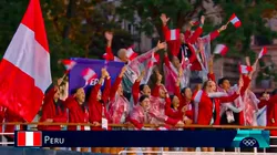 El paso de Perú en la inauguración de los Juegos Olímpicos de París 2024.