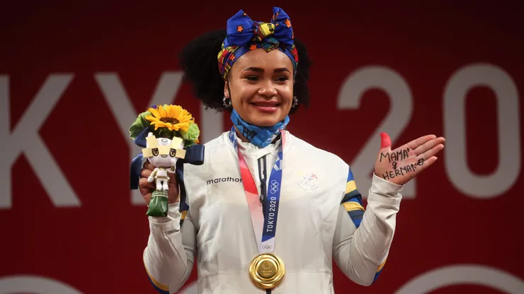 Neisi Dajomes ganó el oro en Tokio 2021