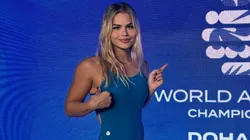 La paraguaya, repleta de ilusión en la cita olímpica.