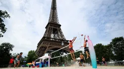 La ciudad de París, totalmente colmada de espíritu olímpico.