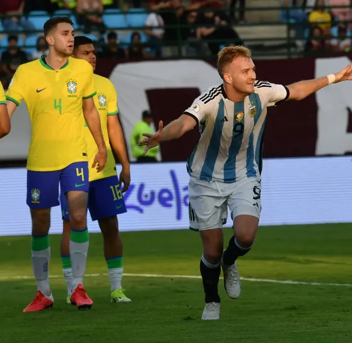 uciano Gondou anotó el único tanto del partido contra Brasil.