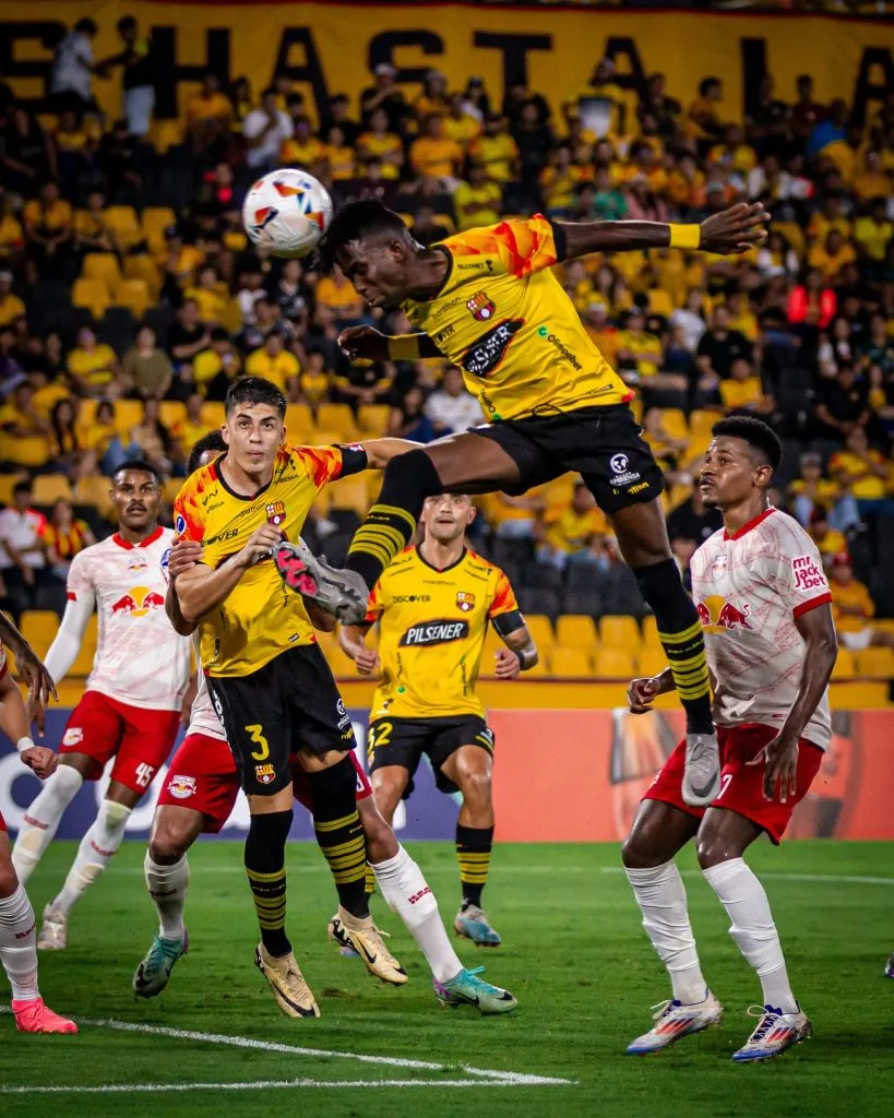 Barcelona SC empató con Red Bull Bragantino. (Foto: @Barcelona_SC)