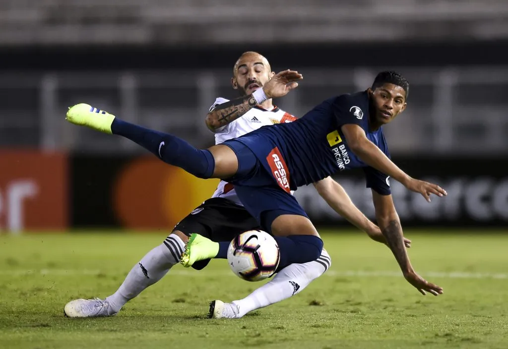 Kevin Quevedo jugando en Alianza Lima. (Foto; Getty).