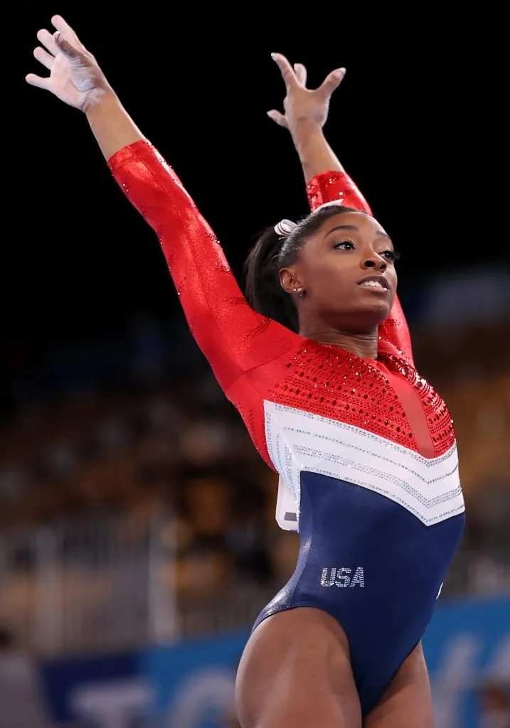 Simone Biles es una gimnasta artística estadounidense.