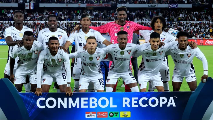 Liga de Quito jugó la Recopa Sudamericana en 2023.