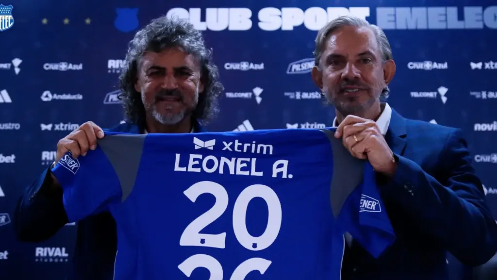 Leonel Álvarez – José Pileggi- Emelec 2024.
