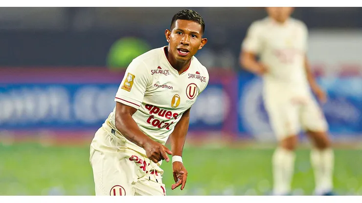 Edison Flores, jugador de Universitario de Perú.