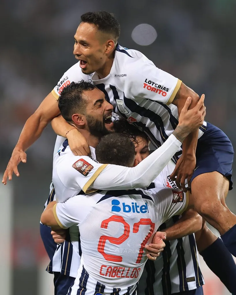 Juan Pablo Freytes celebrando en Alianza Lima. (Foto; IMAGO