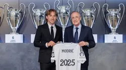 Luka Modric y el Real Madrid acordaron la renovación del contrato hasta mediados del 2025.