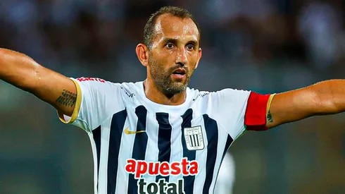Hernán Barcos, jugador de Alianza Lima de Perú.