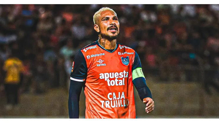 Paolo Guerrero, jugador de César Vallejo de Perú.